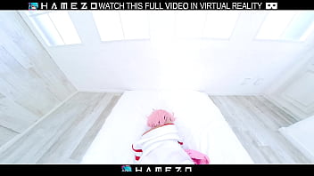 Horny japanese girl anna saotome has gentle sex with a guy in vr