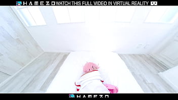 Horny japanese girl anna saotome has gentle sex with a guy in vr
