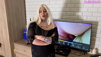 Girlfriend caught me jerking off to my busty s1e9