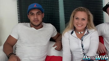 Cuckolding wife barra brass ass fucked and creampied by a black stud