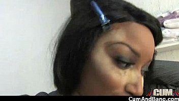 Black slut group in her mouth 7