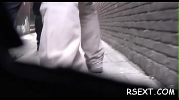 Smal titted whore sucks admirable