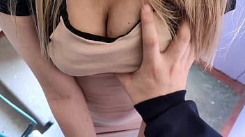 My neighbor wants sex fucked her doggy style on the driveway and cum in her mouth