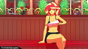 Equestria girl sunset