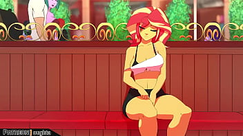 Equestria girl sunset