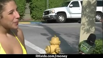 Amateur has sex for some quick cash 14