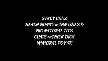 Stacy cruz bush covered cunt & best boobs in europe banged in pov