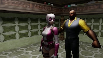 Gwenpool gets her ass fucked by super tyrone