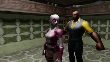 Gwenpool gets her ass fucked by super tyrone