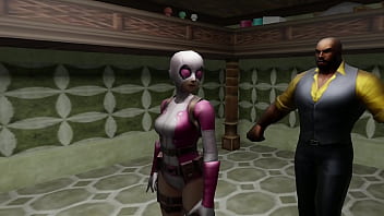 Gwenpool gets her ass fucked by super tyrone