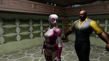 Gwenpool gets her ass fucked by super tyrone