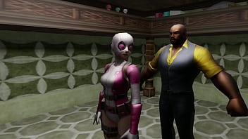 Gwenpool gets her ass fucked by super tyrone