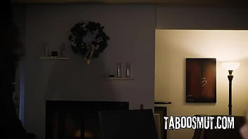 Brunette housewife fucks with shady reporter just not to write stories about her politician husband