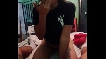 Le pone cajeta a mi verga y se la traga toda la puta cachonda