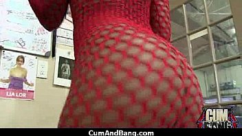 Ebony slut blows a group of horny dudes 11