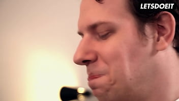 Jessica Portman Fucks Another Man While Cuckold Boyfriend Watches Horny Hostel thumbnail