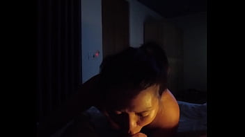 I woke up so horny i couldn't resist enjoying myself i love surprise blowjobs