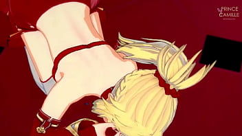 Mordred masturbates you for her honor
