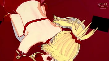 Mordred masturbates you for her honor