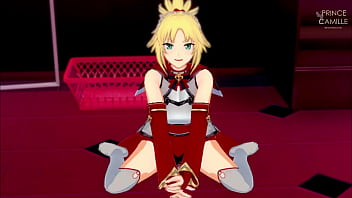 Mordred masturbates you for her honor Mordred masturbates you for her honor