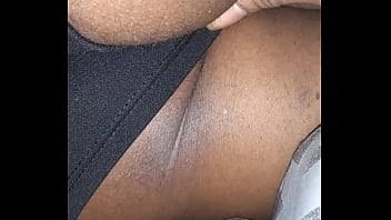 Playin with lil mama lil cheeks but they cute tho