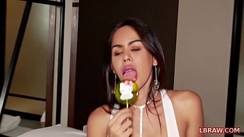 Thai Ts Licks Her Candy And Gets Ready To Get Ass Fucked thumbnail