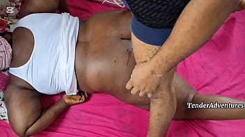 Erotic oil massage sex with big butt bbw milf