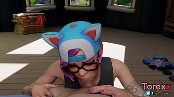 Fortnite lynx sucks a cock very hardddd