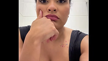 Gassy ballerina trying not to fart during show break