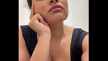 Gassy ballerina trying not to fart during show break