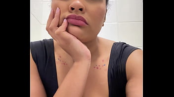 Gassy ballerina trying not to fart during show break