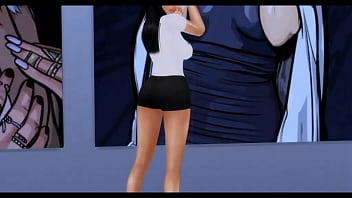 Ebony goddess with a big white cock india love