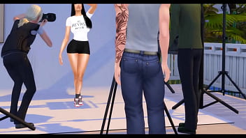 Ebony goddess with a big white cock india love