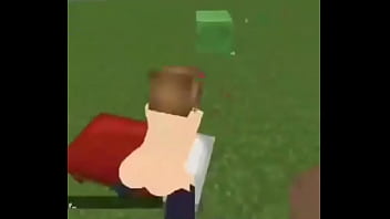 Transando no minecraft aí q diliça