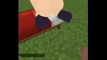 Transando no minecraft aí q diliça