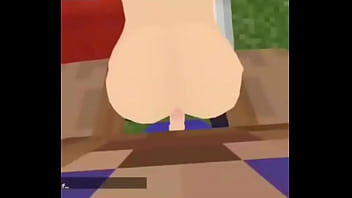 Transando no minecraft aí q diliça