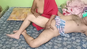 When tantrik mata was doing puja then her stepson forcefully drilled her anus