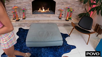 Mickey violet lets brother's best friend fill her fuck hole with cum