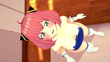 La caliente anya se quita su bañador para poder divertirse en su cuarto versión adulta parodia