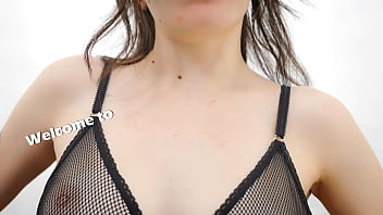 Most beautiful face rookie babe showing her cameltoe meaty butt teasing her boss