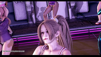 Mmd pinkcat doa strip dance Mmd pinkcat doa strip dance