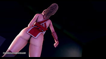 Mmd pinkcat doa strip dance