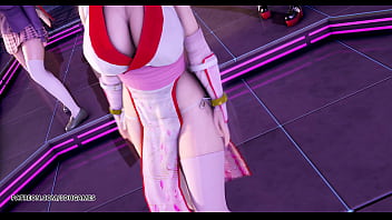 Mmd pinkcat doa strip dance