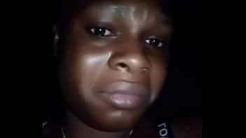 Sluty african gal pussy swollen up after getting fucked at night