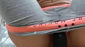 Blonde doing a show on webcam