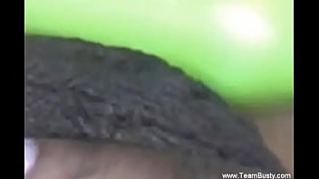 She is using her dildo to orgasm