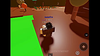 Hot chick getting fucked on a roblox condo game