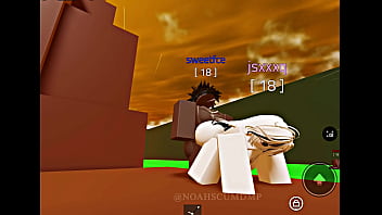 Hot chick getting fucked on a roblox condo game