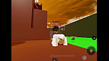 Hot chick getting fucked on a roblox condo game