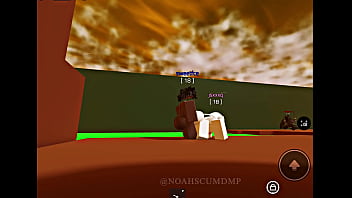 Hot chick getting fucked on a roblox condo game